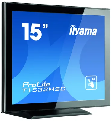 Produktbild von IIYAMA TFT T1532MSC 38cm MTOUCH pb 15''/1024x768/DP/HDMI/VGA/LS/AG