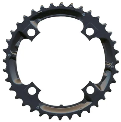 Produktbild von SHIMANO Deore FC-M590 36Z, Kettenblatt, schwarz, Y1LD98090