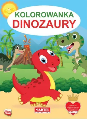 Produktbild von Malbuch A4 Dinosaurier 32 Blätter Martel 2107