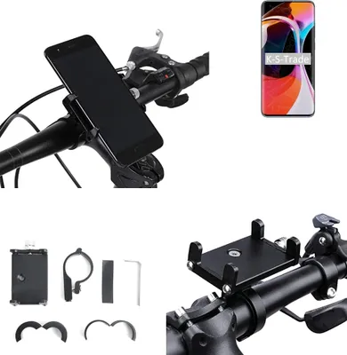 Produktbild von K-S-Trade Handyhalterung für das Fahrrad kompatibel mit Xiaomi Mi 10 Pro Halter Lenkstange Fahrradhalterung Motorrad Bike Mount Befestigung