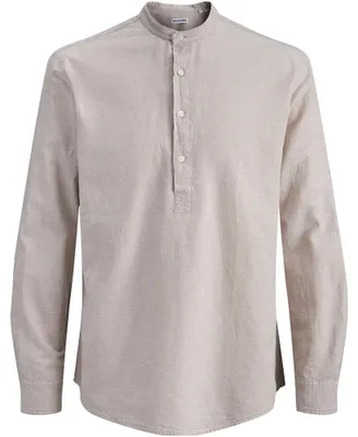 Produktbild von Jack & Jones Breeze Tunic Linen Langarmhemd Beige L Mann Beige L