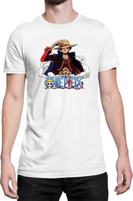 Produktbild von Herren T-Shirt Japan Anime Manga One Manga Piece Anime Luffy 06 Cool Luffy, Man M / Weiß