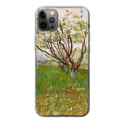 Produktbild von MuchoWow® Handyhülle Schutzhülle Hülle für iPhone 13 Pro Max Blühender Obstgarten - Vincent van Gogh Silikon Softcase Handy Hülle - Mobiltelefon