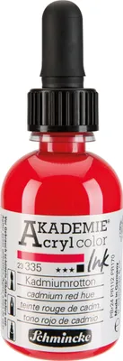 Produktbild von Schmincke Akademie Acryl color Ink 50ml Kadmiumrotton 23335024
