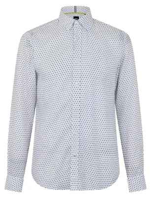 Immagine prodotto di Boss - Camicia da uomo, vestibilità regolare, maniche lunghe GT21289 (S) (verde brillante)