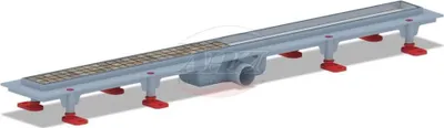 Produktbild von Befliesbar Duschrinne 850mm Bodenablauf Abflussrinne Duschablauf Ablauf Rinne