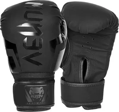 Produktbild von Famanu Sparringhandschuhe für Boxtraining - Kickboxen Muay Thai MMA - 10 oz - Schwarz