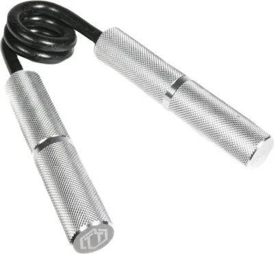 Produktbild von Sporttrend 24® Fingerhantel 100lb-350lb | Handtrainer/Unterarmtrainer, starke Feder (150lb, 68kg, silber)