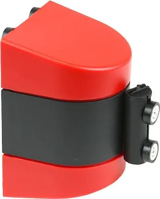 Produktbild von Magnetische Kassette mit Absperrband Weiß & Rot  x 5 m x  - Weiß & Rot - Acrylonitrile Butadiene Styrene (ABS) - In -  & Outdoor - Nutzung - CRT - 006 - RW