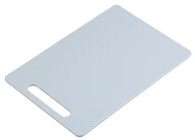Produktbild von KESPER 32472 Schneidebrett aus PP-Kunststoff, blau, 28,5 x 19,5 x 0,5 cm