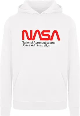 Produktbild von NASA - "Aeronautics And Space" Kapuzenpullover für Jungen BI13636 (128) (Weiß)