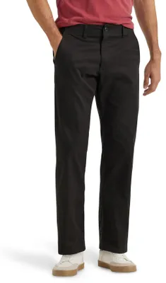 Immagine prodotto di Pantaloni da uomo Lee, linea Performance Series, modello Extreme Comfort, taglio dritto, colore nero, taglia 28W x 32L