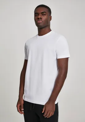 Produktbild von Urban Classics TB2684 | Basic Tee Herren T-Shirt - Farbe: White - Größe: XXL