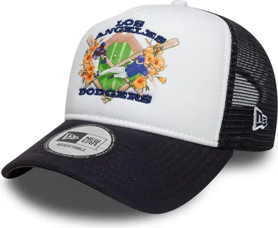 Produktbild von New Era A-Frame Mesh Trucker Cap GRAPHIC Los Angeles Dodgers