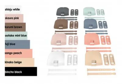 Produktbild von Stylingset Urban Iki für Sitz vorne shinju white,Sitz,Schulter,Fußbef.
