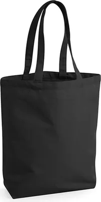 Produktbild von Westford Mill W671 | Fairtrade Camden Shopper 28 x 38 x 12 cm - Farbe: Black - Größe: One Size