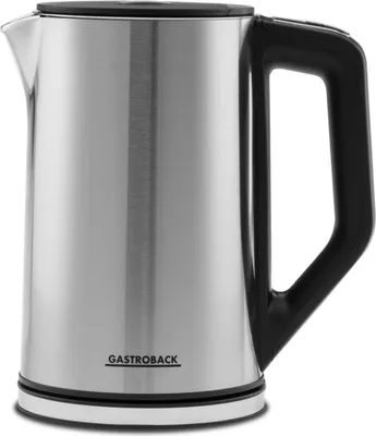Produktbild von GASTROBACK 42436 Dizajnová kanvica Cool Touch 1,5 l, nerezová oceľ