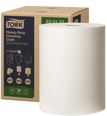 Produktbild von Tork 530137, Papier, Weiß, 106,4 m, 1 Stück(e), 264 mm, 264 mm