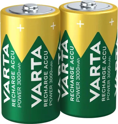 Productafbeelding van Varta Ready to Use LSD NiMH batterij C Baby/HR14, 3000 mAh, 1,2 V (verpakking met 2 stuks)