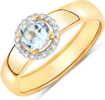 Produktbild von Rafaela Donata Ring Sterling Silber Blautopas 70110200 60