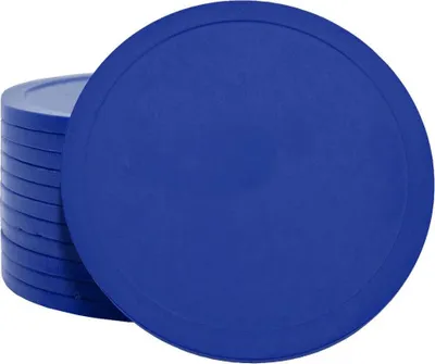 Obrázek produktu pro CombiCraft Blank Plastové mince Ø70mm Modrá - 100 kusů