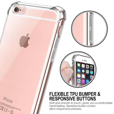 Obrázok produktu pre Techsuit Shockproof Clear Silicone kryt na iPhone 7 / iPhone 8 / SE (2020/2022) – číry