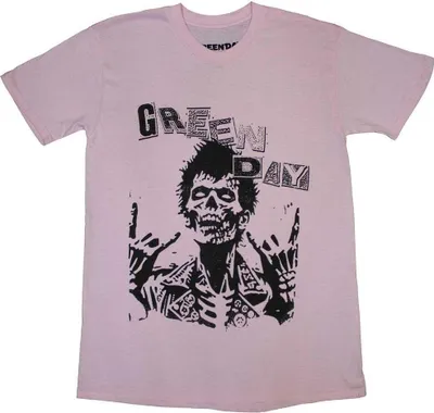 Image de Green Day - T-shirt "Savior" pour homme/femme unie RO10524 (L) (Rose)