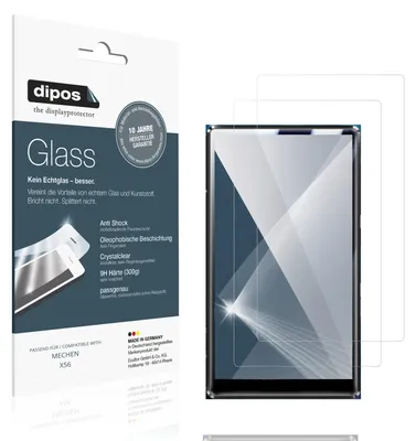 Image de 2x Protection ecrán pour MECHEN X56 Verre souple Film Protecteur 9H dipos