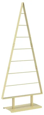 Image de Arbre de Noël en métal vidaXL KUOPIO, 150 cm, acier doré