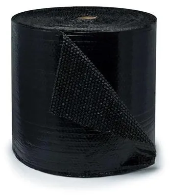 Produktbild von Bubble Wrap Schutzfolie zum Verpacken Schwarz 50 cm/80 m/B1/10 mm