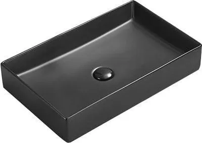 Image de Lavabo à poser Goya 60x37 cm, noir mat (22186085)