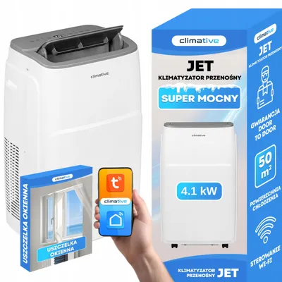 Zdjęcie produktu dla Climative AC41-S JET, 4,1 kW, Biały