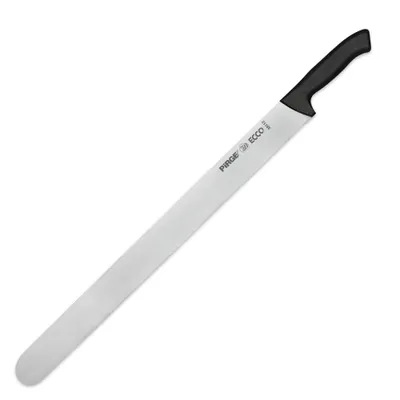 Produktbild von Pirge Ecco Dönermesser 55 cm Schwarz - Aufschnittmesser - Schärfstes Döner Langmesser - Schneidemesser - Fleischmesser - BBQ Messer
