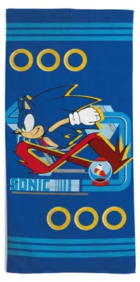 Zdjęcie produktu dla Ręcznik plażowy, 100% bawełna, 70x140 cm, niebieski, idealny do basenu i plaży