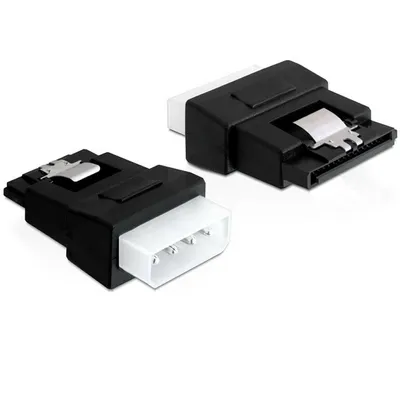 Produktbild von DeLOCK Cable Power SATA HDD > 4pin male, SATA HDD, 4pin, Schwarz