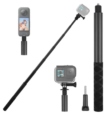 Obrázek produktu pro Hliníkový selfie tyč, 150 cm, 7 segmentů, pro akční kamery