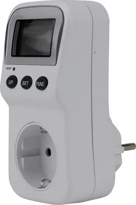 Produktbild von Unitec Energiekosten-messgerät Stromzähler Energiemesser Strommesser weiß