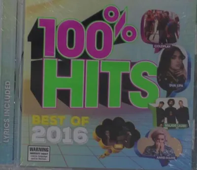 Obrázek produktu pro 100% HITS BEST OF 2016 / VARIOUS - 100% Hits: 2016 - 100 % - Best Of 2016 - 100 % - Best Of 2016 - 100 % - Best Of 2016