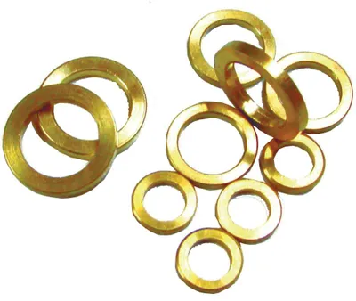 Image de Bague de paumelle pour fiche ANUBA diamètre 13mm boîte de 100 - BPA013S00E