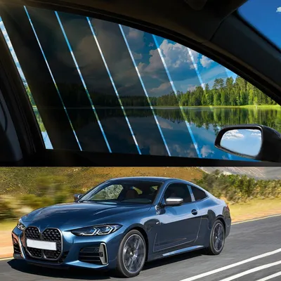 Immagine prodotto di Pellicola oscurante per auto, autoadesiva, 50% di trasmissione della luce visibile (VLT), dimensioni 50x300 cm, protezione UV/IR, resistente ai graffi