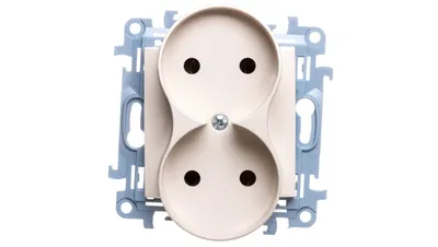 Produktbild von Kontakt-Simon CG2M.01/41, Weiß, Kunststoff, IP20, 250 V, 77 mm, 46 mm
