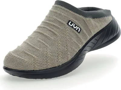 Produktbild von UYN 3D Ribs Sabot Wool Freizeitschuhe mit schwarzer Sohle Damen beige 36