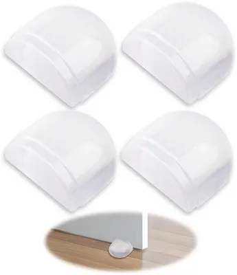 Produktbild von Unyqoos® Selbstklebende Türstopper für harte Böden, unsichtbarer Schutz für Wände und Möbel