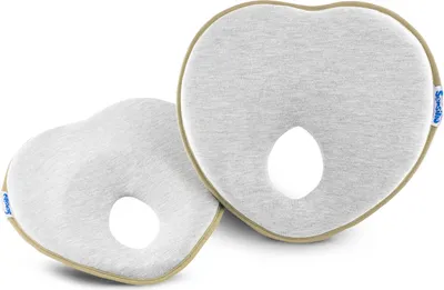 Produktbild von SENSILLO Babykissen Gegen Plattkopf Kopfkissen Loch Neugeborene Babys Beige