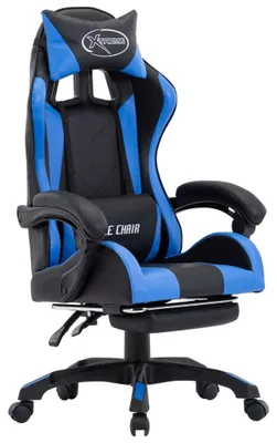 Produktbild von Bürostuhl - Ergonomischer Bürostuhl - Gaming-Stuhl - Werkstuhl - Verstellbarer Stuhl - Klappbarer Fußstütze