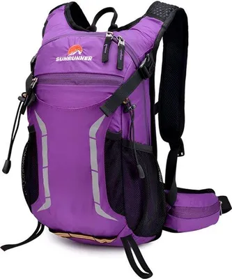 Produktbild von CarryQuest® - 25L Kletterrucksack Nylon Trinksystem Lila