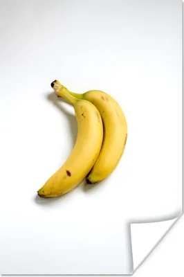 Produktbild von MuchoWow® Poster Banane - Gelb - Obst 60x90 cm - Wanddekoration
