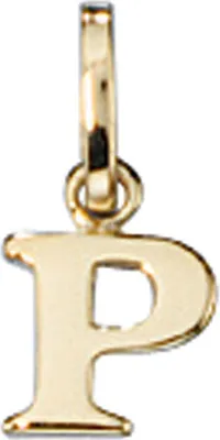 Produktbild von JOBO Anhänger Buchstabe P 333 Gold Gelbgold