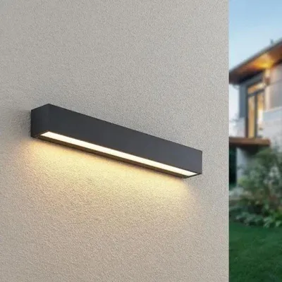 Image de Applique Murale LED SMD 14W IP44 Noir - Blanc Neutre 4000K - 5500K