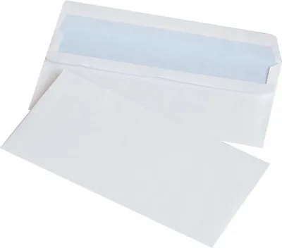 Image de Enveloppe autocollante blanche, 50 pièces - Office
